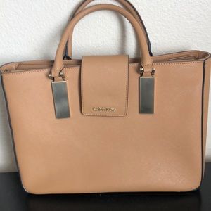 Authentic Calvin Klein leather bag
